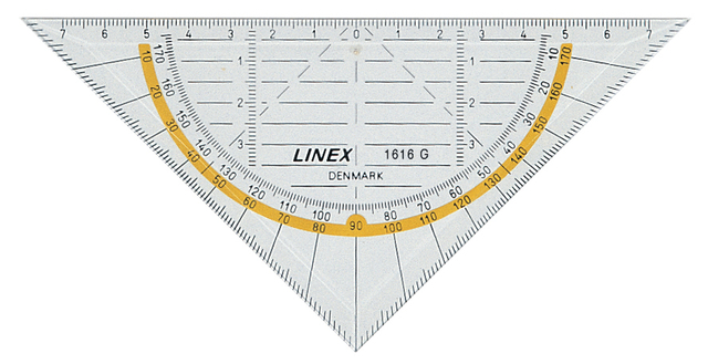 Geodriehoek Linex 1616G afbeelding
