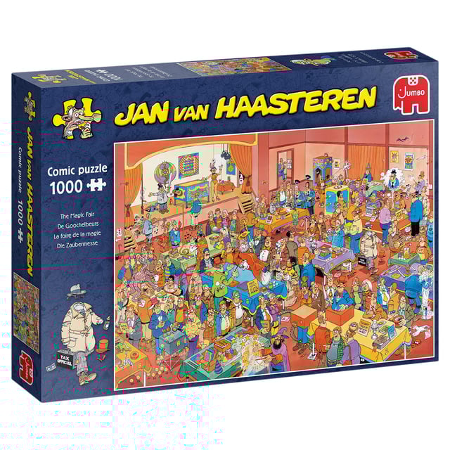Puzzel Jan van Haasteren De Goochelbeurs 1000 stukjes afbeelding