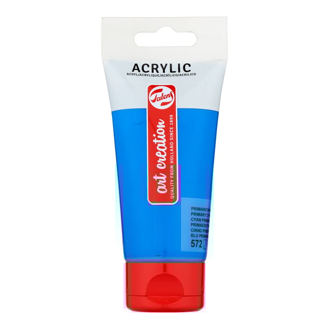 Acrylverf Talens Art Creation 572 primaircyaan tube à 75ml afbeelding