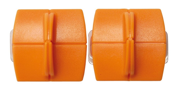 Reservemes Fiskars TripleTrack Titanium set à 2 stuks oranje — Foto 2 van 2