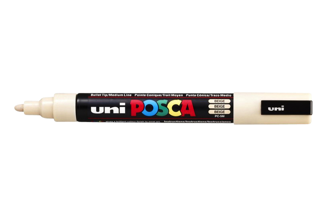Verfstift Posca PC5M medium beige afbeelding