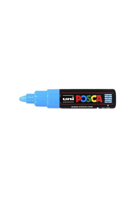 Verfstift Posca PC7M breed lichtblauw afbeelding