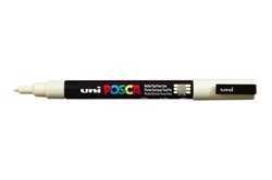 Paintmarker Uni POSCA PC3M fijn ivoor