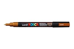 Paintmarker Uni POSCA PC3M fijn brons
