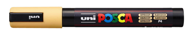 Verfstift Posca PC5M medium abrikoos afbeelding