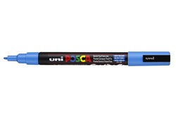 Paintmarker Uni POSCA PC3M fijn hemelsblauw