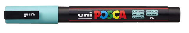 Verfstift Posca PC3M fijn aquagroen afbeelding