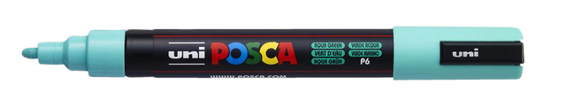 Paintmarker Uni POSCA PC5M medium aquagroen afbeelding