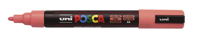 Verfstift Posca PC5M medium koraal afbeelding