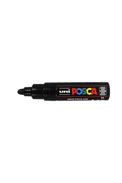 Paintmarker Uni POSCA PC7M breed zwart afbeelding