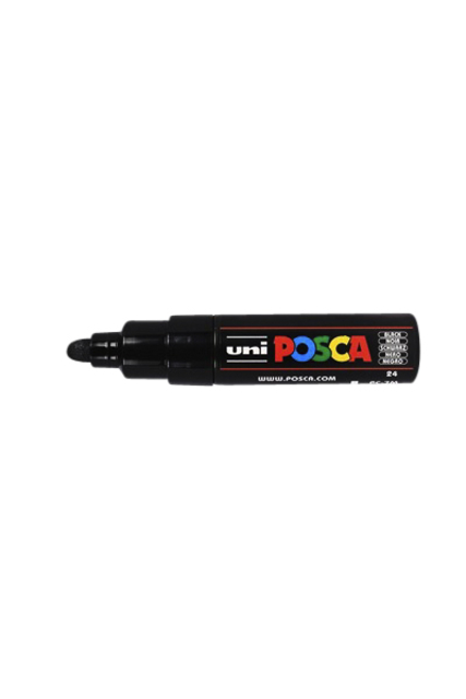 Verfstift Posca PC7M breed zwart afbeelding