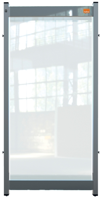 Bureauscherm Nobo modulair doorzichtig PVC 40x82cm afbeelding