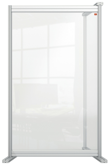 Bureauscherm uitbreidingspaneel Nobo modulair transparant acryl 60x100cm afbeelding