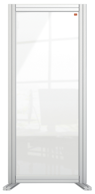 Bureauscherm Nobo Modulair transparant acryl 40x100cm afbeelding