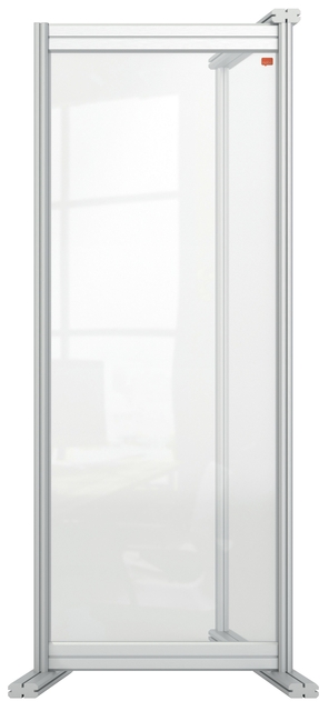 Bureauscherm uitbreidingspaneel Nobo Modulair transparant acryl 40x100cm afbeelding