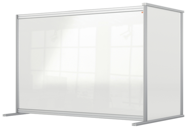 Bureauscherm uitbreidingspaneel Nobo modulair transparant acryl 100x140cm afbeelding