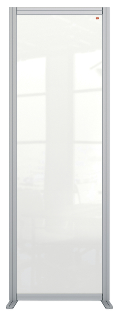 Scheidingswand Nobo Modulaire transparant acryl 60x180cm afbeelding