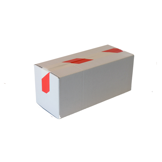Waarschuwingstape IEZZY 50mmx66m rood/wit — Foto 2 van 2