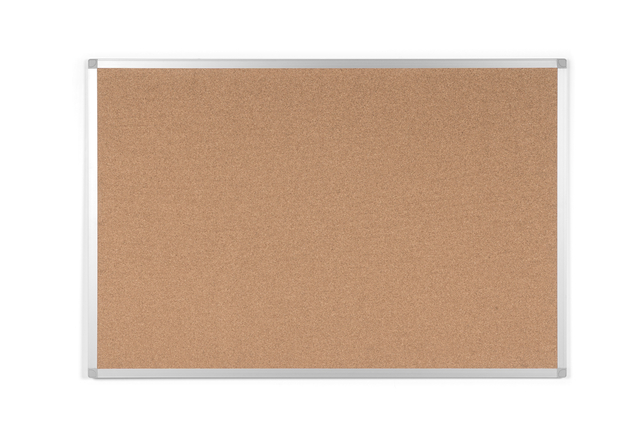 Prikbord Quantore 90x60cm kurk afbeelding