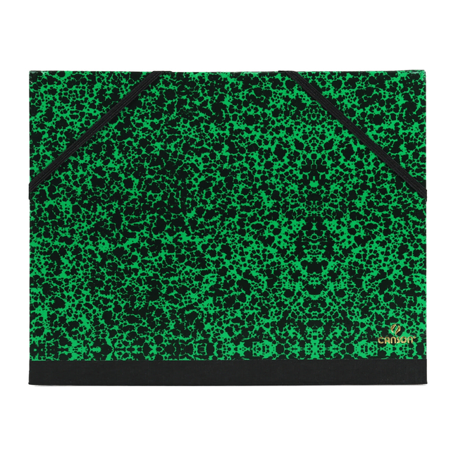 Tekenmap Canson Studio Annonay elastieksluiting 370x520mm groen — Foto 2 van 2