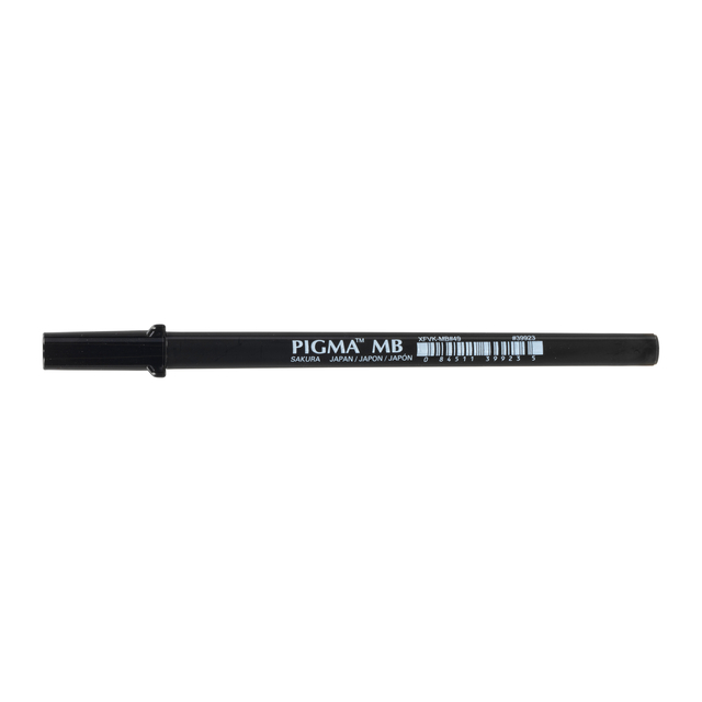 Brushpen Sakura Pigma medium zwart afbeelding