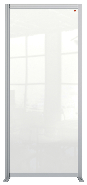 Scheidingswand Nobo Modulaire transparant acryl 80x180cm afbeelding