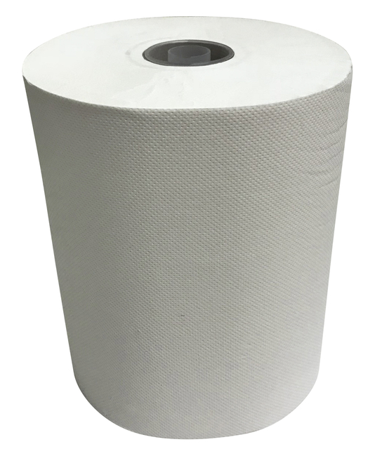 Handdoekrol Euro Products Q14 Matic Plus klein 2-laags 130m wit 120013 afbeelding