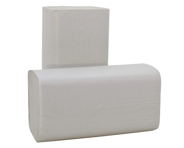 Handdoek Z-vouw 2l 240x230mm 20x190st wit afbeelding