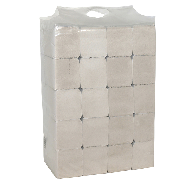 Handdoek Cleaninq H3 z-vouw 2-laags 240x230mm 20x190 vel wit — Foto 2 van 2