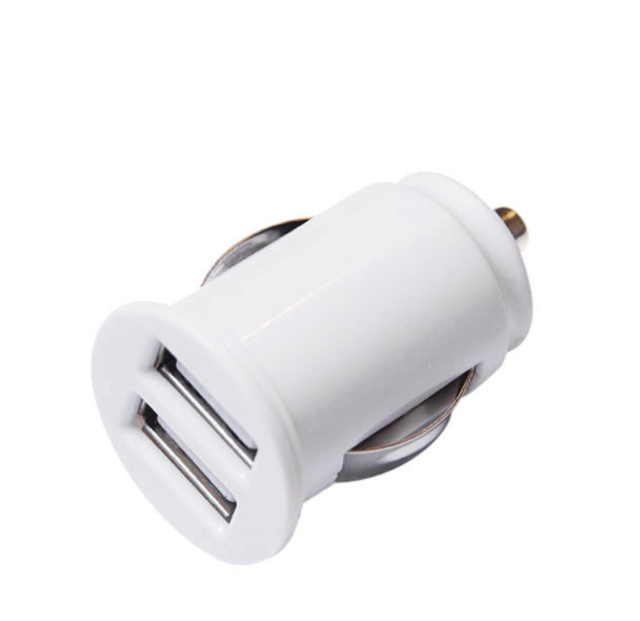 Autolader Green Mouse USB-A 2X 2.4A wit afbeelding