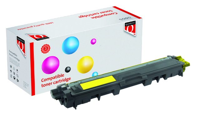 Toner Quantore alternatief tbv Brother TN-247Y geel afbeelding