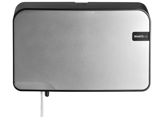 Toiletpapierdispenser Quartzline Q2 klein duo zilver 441092 afbeelding