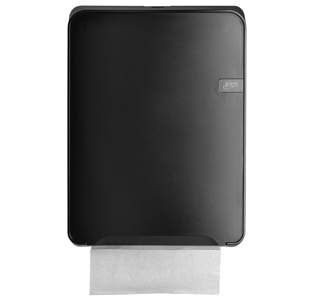 Handdoekdispenser Quartzline Q8 zwart 441152 afbeelding