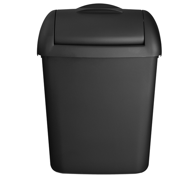 Dameshygiënebak Quartzline 8 liter zwart 441458 afbeelding