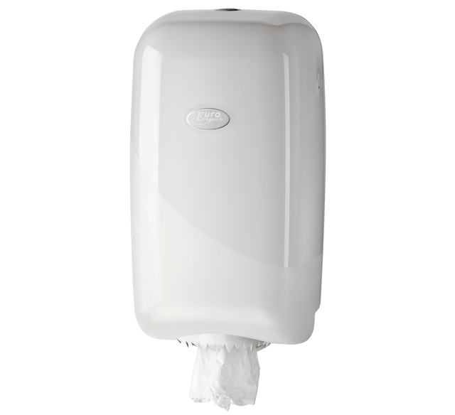 Poetspapierdispenser Pearl Line P17 klein wit 431105 afbeelding