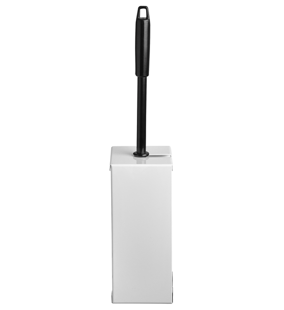Toiletborstelset Quartzline rvs wit 448901 afbeelding