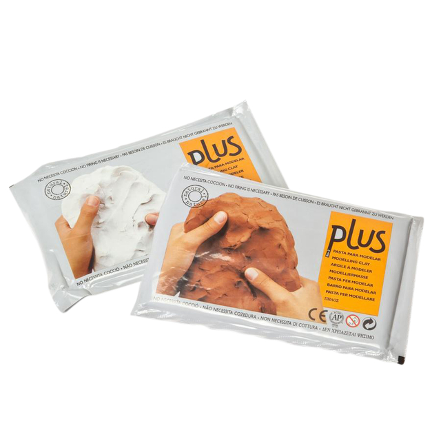 Klei Plus 5kg wit afbeelding