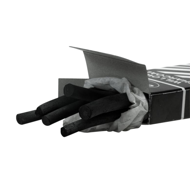 Houtskool Coates 5-6mm doos à 6 stuks afbeelding