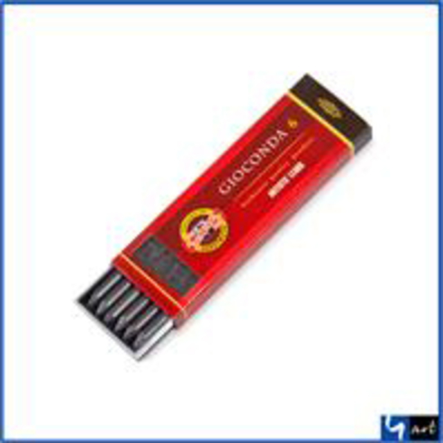 Grafietstift Koh-I-Noor gioconda 4865 6B 5,6mm 6 stuks afbeelding