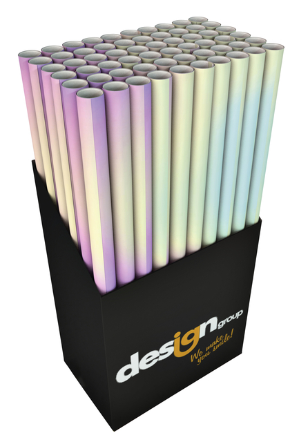 Inpakfolie Design Group iriserende folie 300x70cm afbeelding