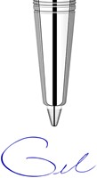 Gelpenvulling Parker Quink blauw medium-1