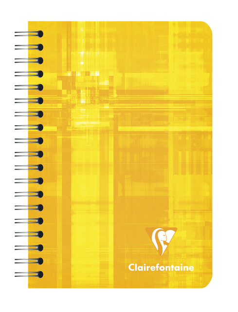 Notitieboek Clairefontaine A7+ 95x140 ruit 5x5 100blz 90gr assorti — Foto 2 van 2