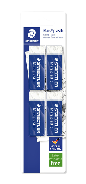 Gum Staedtler Mars blister à 4 stuks afbeelding