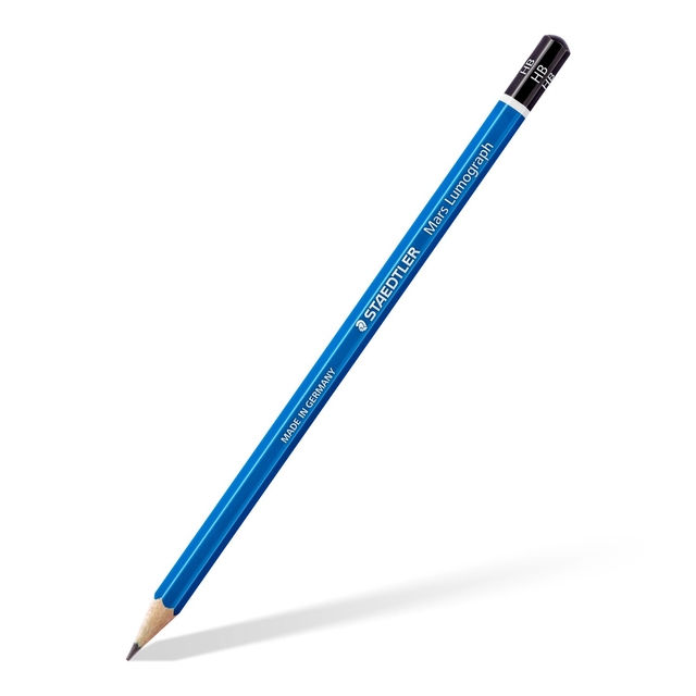 Potlodenset Staedtler Design Journey Lumograph met gratis gum en puntenslijper — Foto 2 van 2