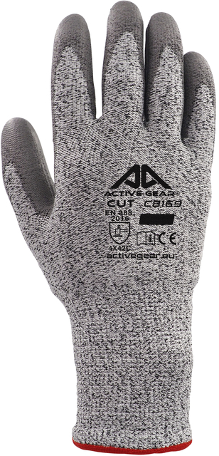 Handschoen ActiveGear snijbestendig grijs 11/XXL afbeelding