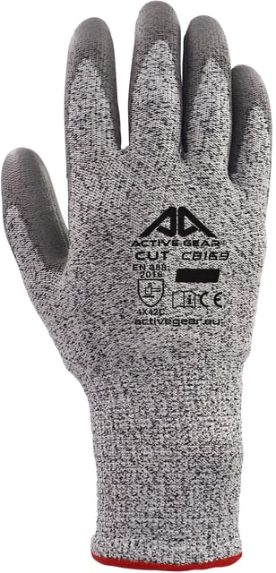 Handschoen ActiveGear snijbestendig grijs 9/L afbeelding