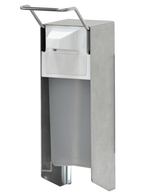 Zeepdispenser Ingo-man Classic korte beugel 500ml zilver 1220100 afbeelding