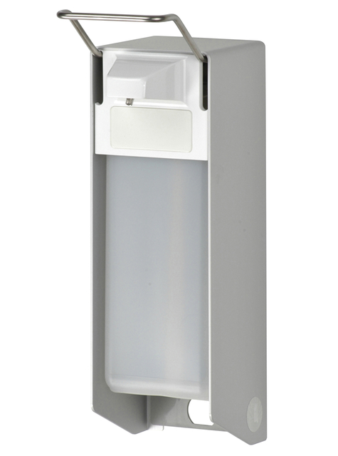 Zeepdispenser Ingo-man Classic korte beugel 1000ml zilver 1220900 afbeelding