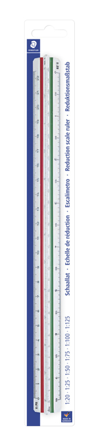 Schaalliniaal Staedtler 561 300mm plastic wit afbeelding