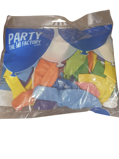 Ballonnen uni assortiment 50 stuks 30cm afbeelding
